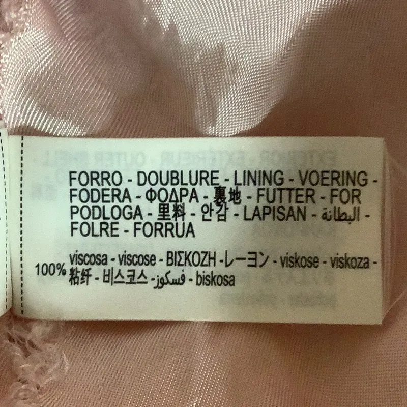 Zara Size Small Light Pink Top Tied Belted Vest. Preloved - Image 11