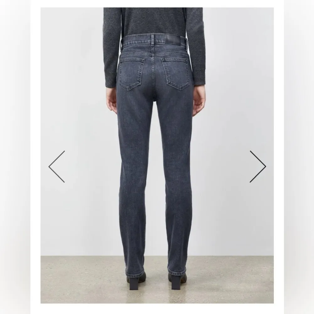 Lafayette 148 Reeve‎ straight jeans size 30 Gray - Image 3