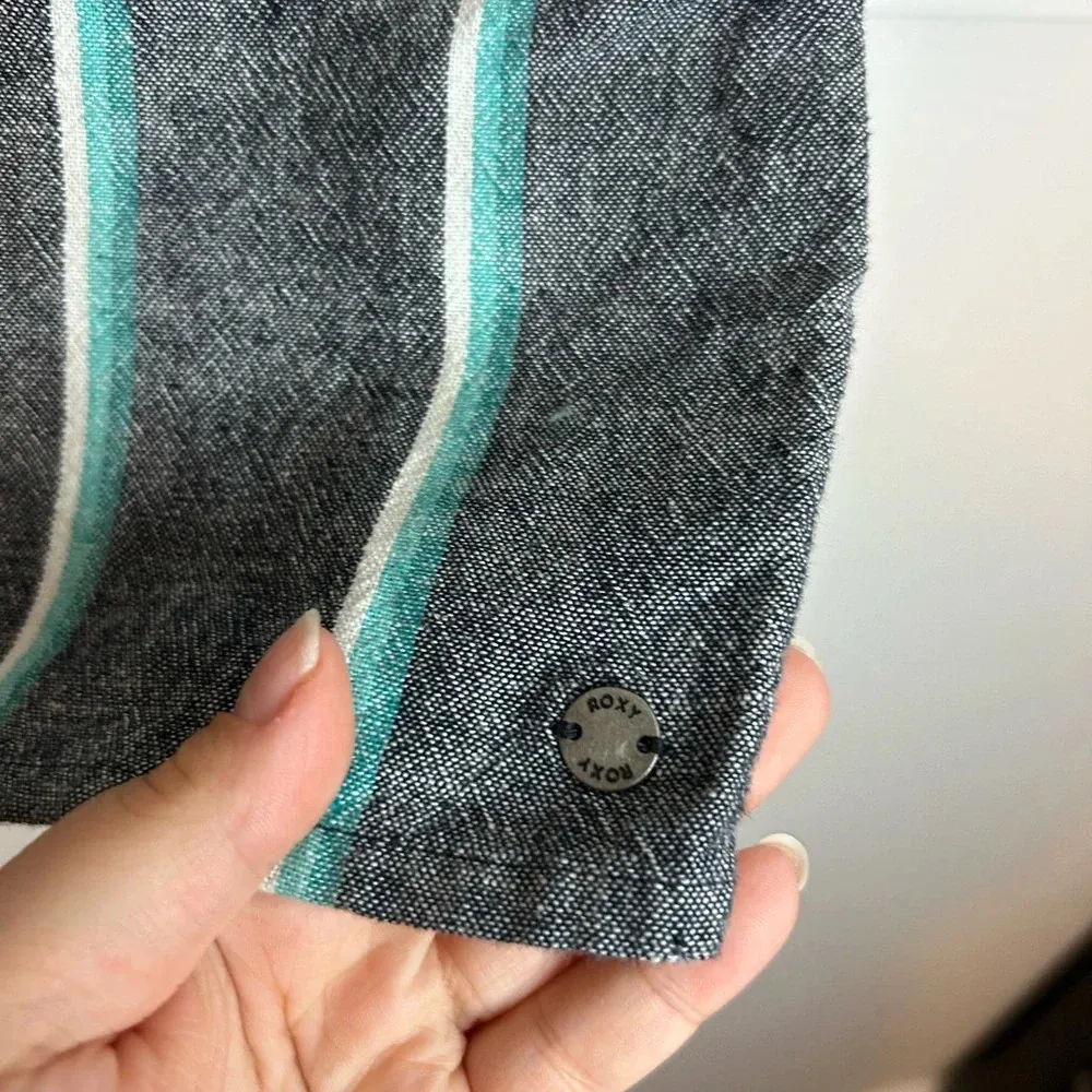 NWT ROXY HERE OR THERE LINEN BLOUSE - Image 4