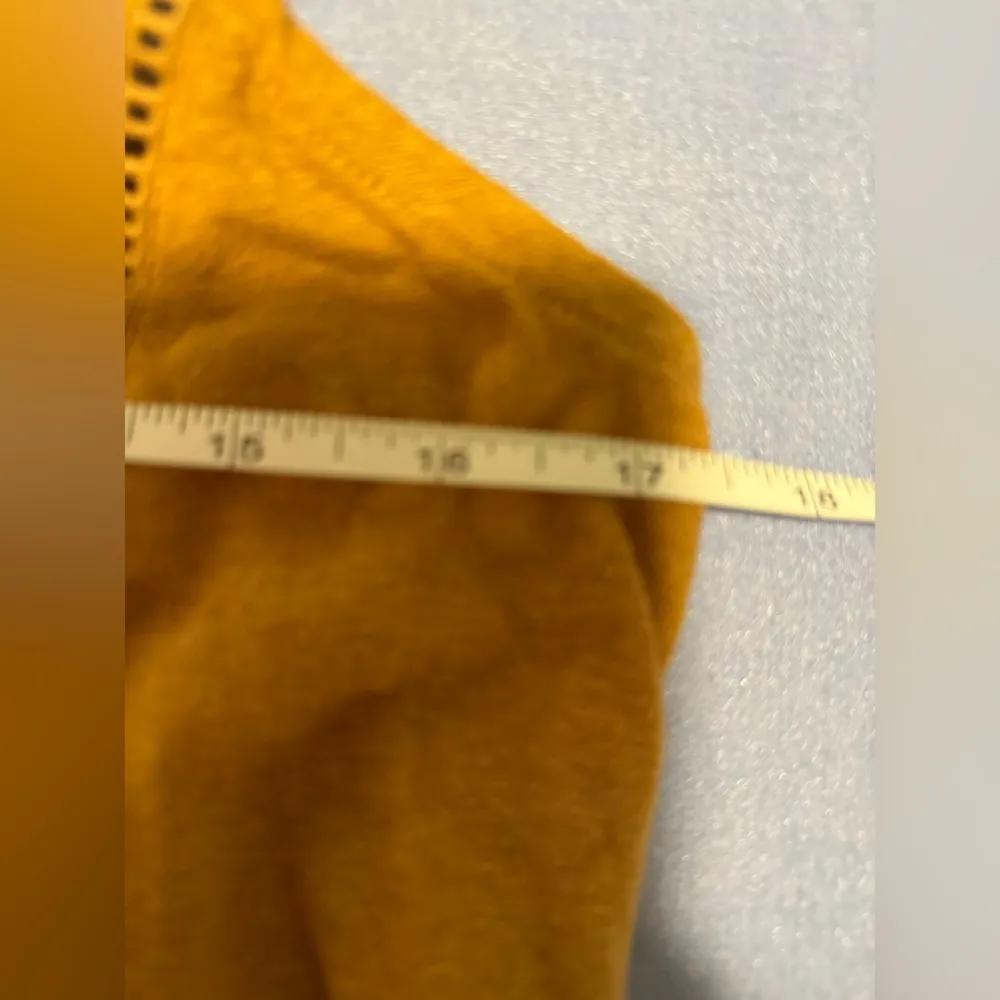 Anthropologie Mustard Tiered Tank Top - Image 6