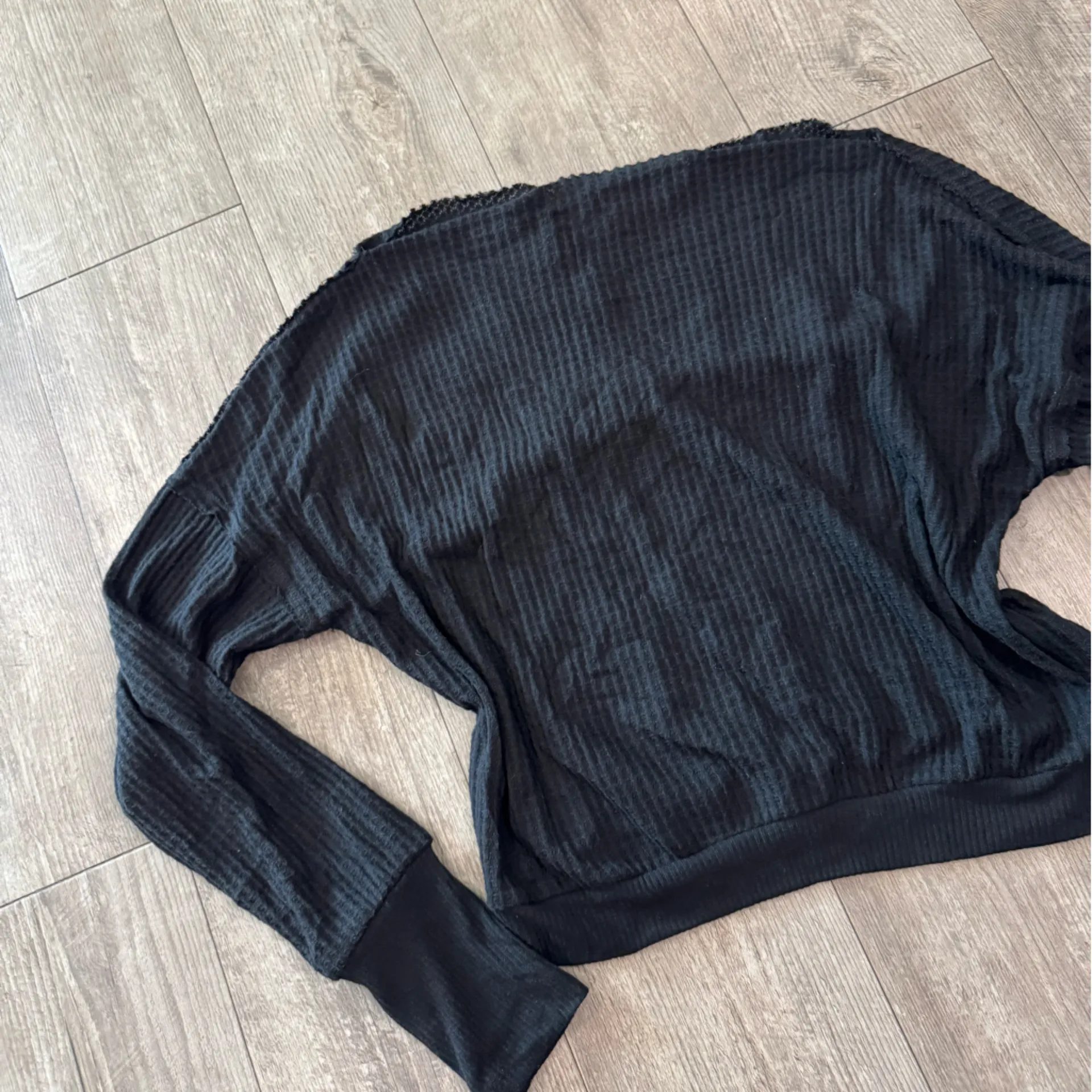Treasure & Bond Black Off-Shoulder Sweater - Image 8