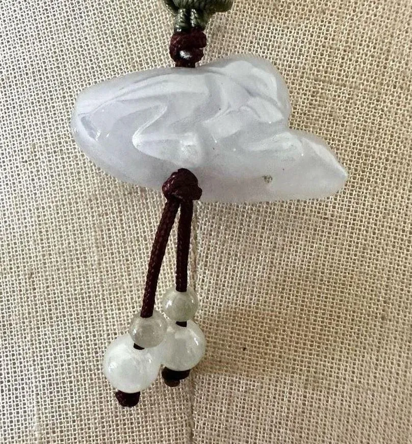 monkey jadeite pendant necklace Green - Image 2