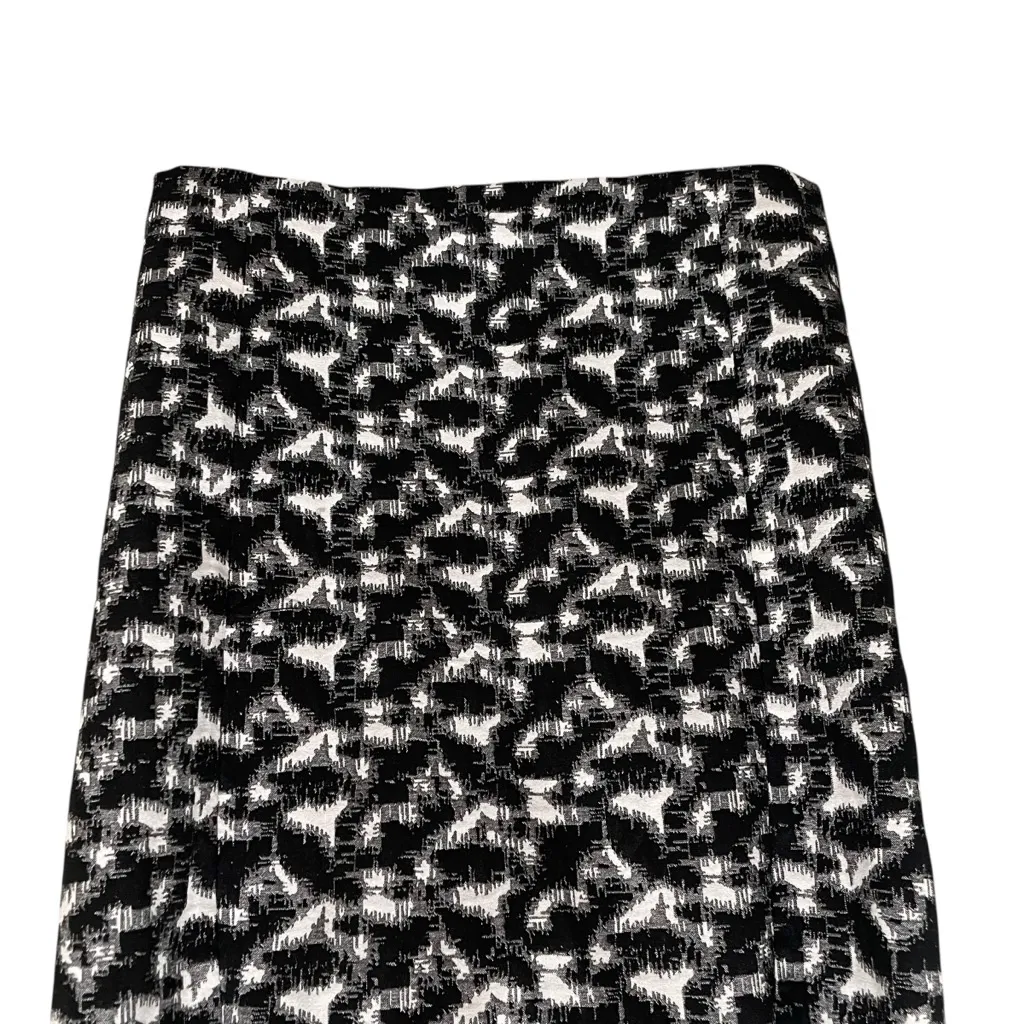 Calvin Klein Sheath Dress Abstract Print Black And White Womens Size 10 Petite - Image 2