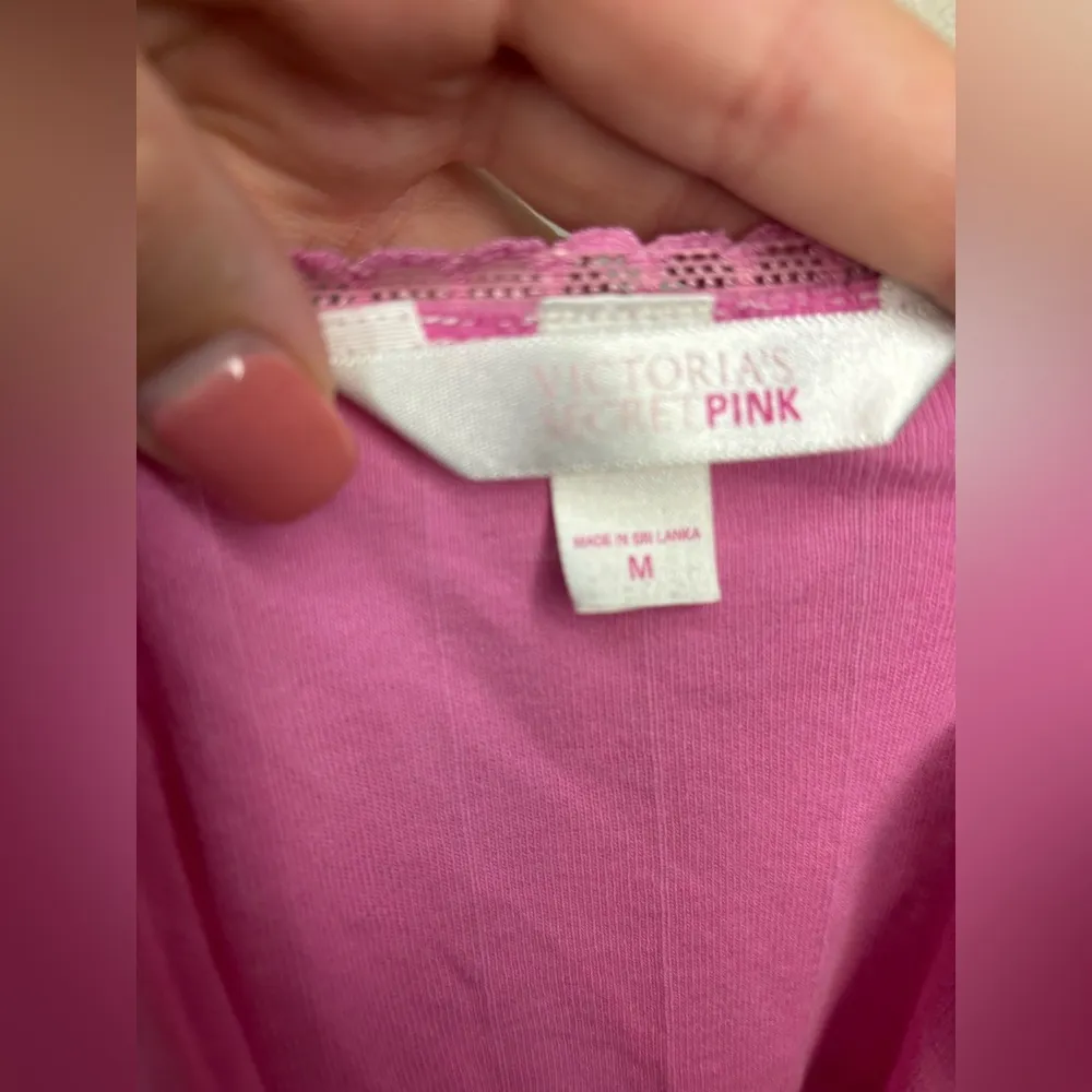 Victorias Secret Pink Y2K Vintage Floral Babydoll Tank Size M - Image 5