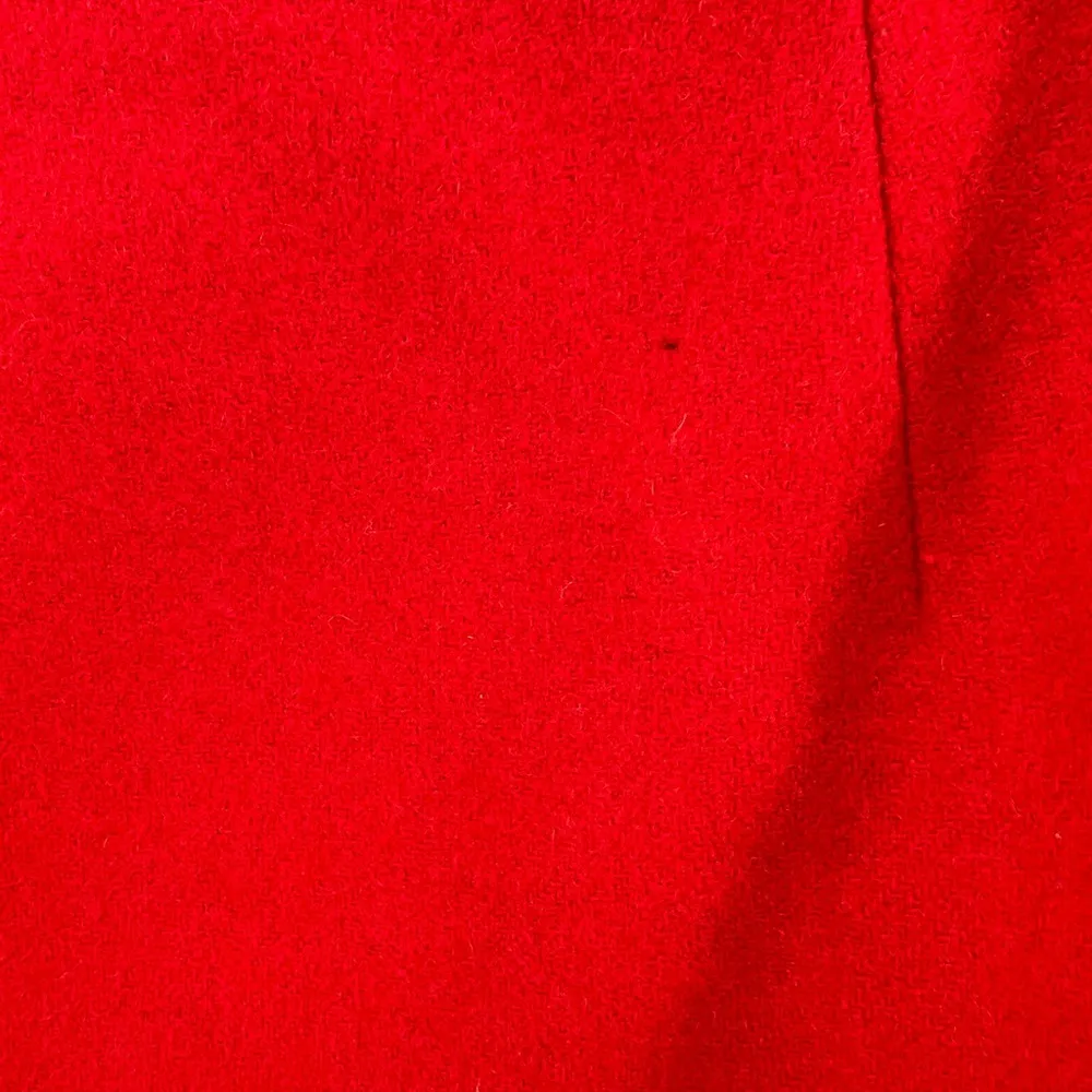 J Crew the pencil skirt red wool viscose 8 holiday office party business mini - Image 4