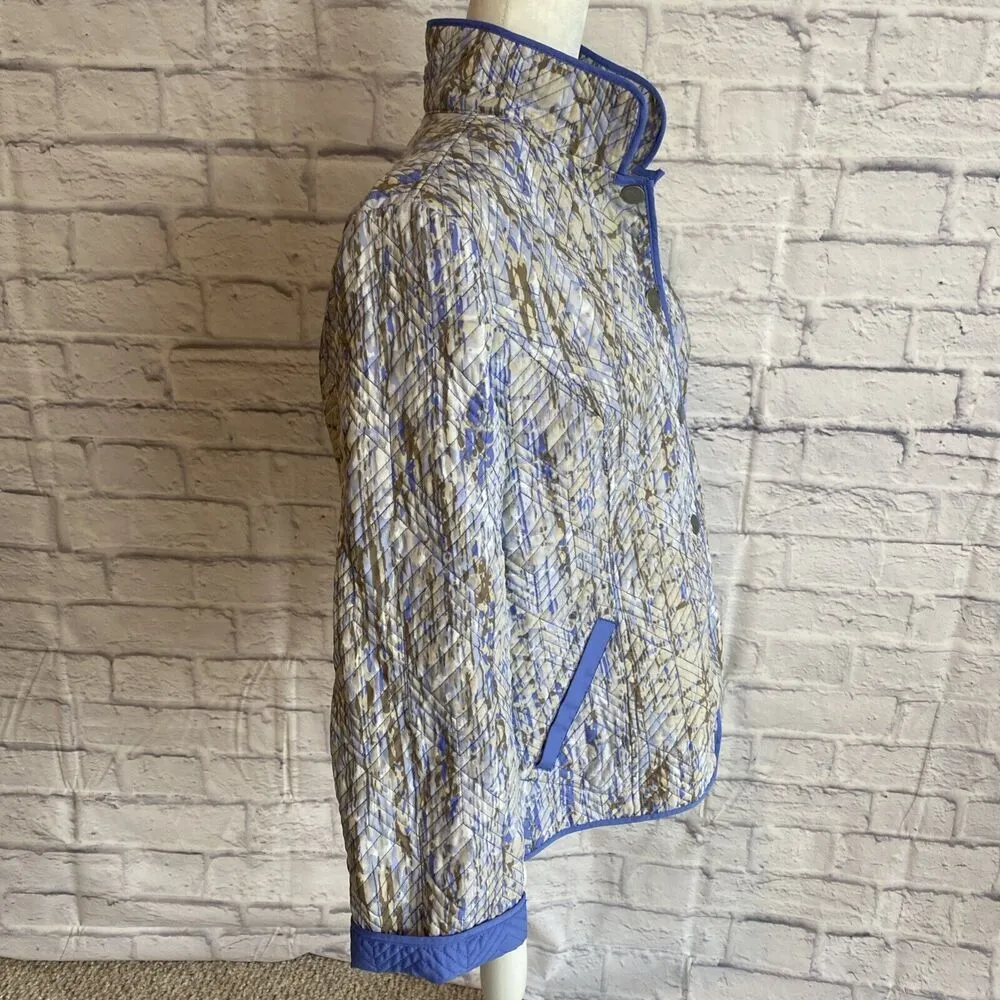 Chico’s Women’s Printed Artsy Quilted Lightweight Chic Blazer Jacket - Image 6