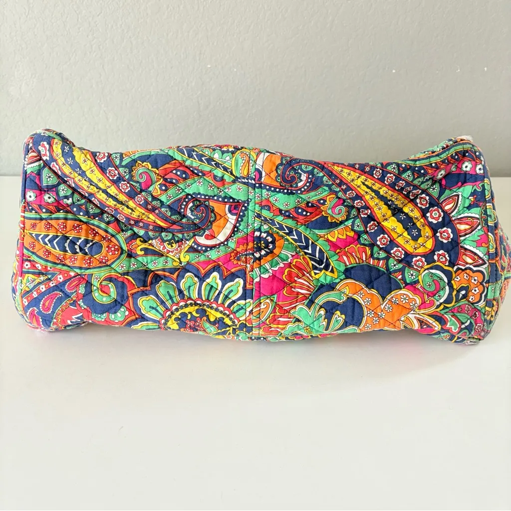 Vera Bradley Get Carried Away Extra Large Tote Colorful Vacation Bag 22.5”x15” - Image 6