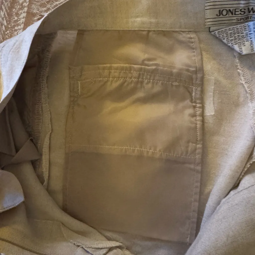 👒Jones New York Sport Women’s Tan Linen Blend Capri Pants Summer Vacation👒 ~12 - Image 10