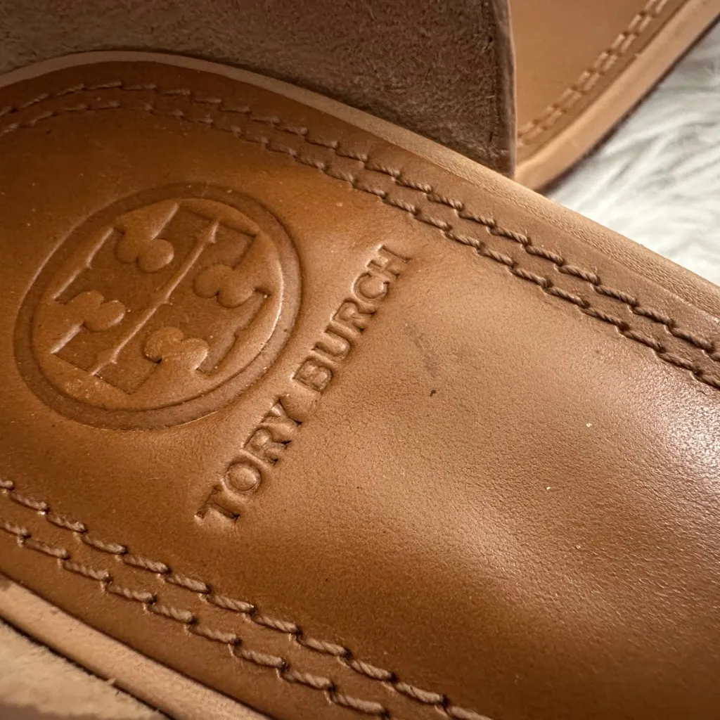 Tory Burch Tana Nude‎ Ankle Strap Sandals Shoes 8.5 8 1/2 - Image 10