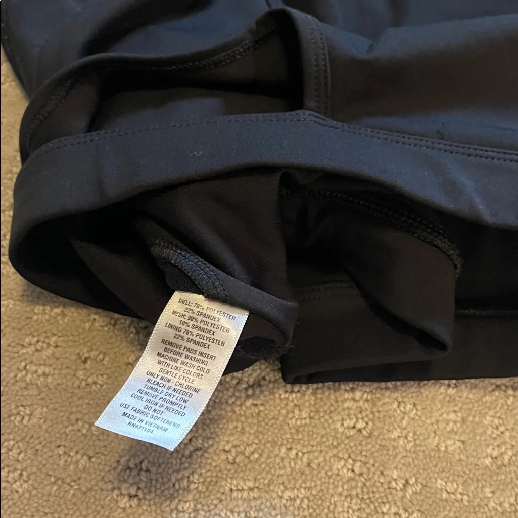 Zelos black padded sports bra xl - Image 4