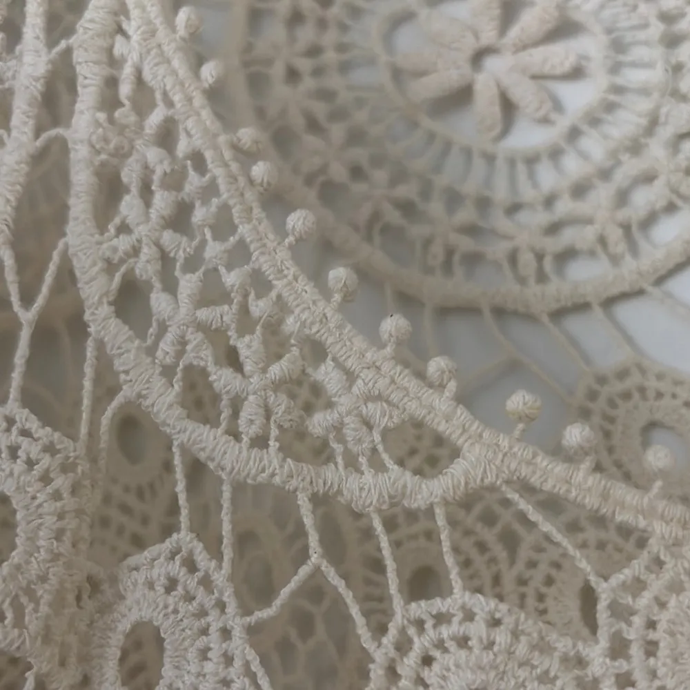 Zara Cream Lace Women's Top - Image 6