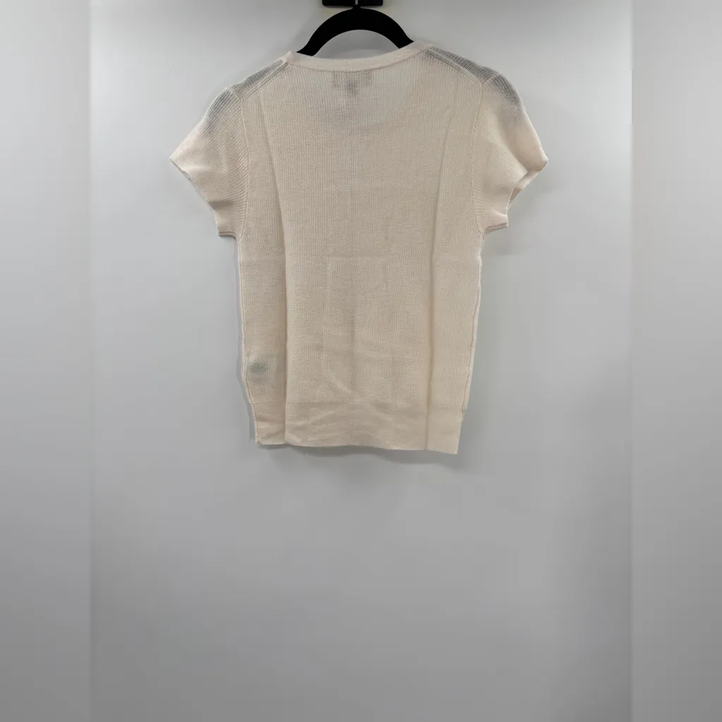 J.Crew Ribbed featherweight cashmere T-shirt - Image 5