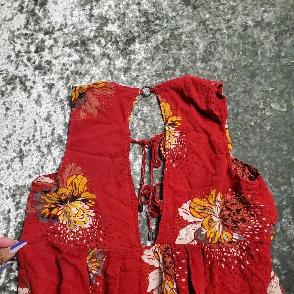 Free People Lovely Day Floral Tunic - Image 5