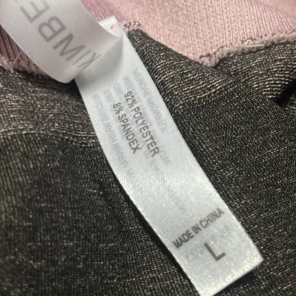 Kimberly C Space Dye Two Piece Legging & Top Set Pink Size undefined - Image 12