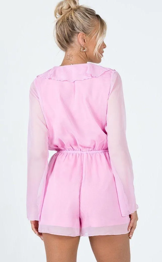 Meadow Romper in Pink - Image 5