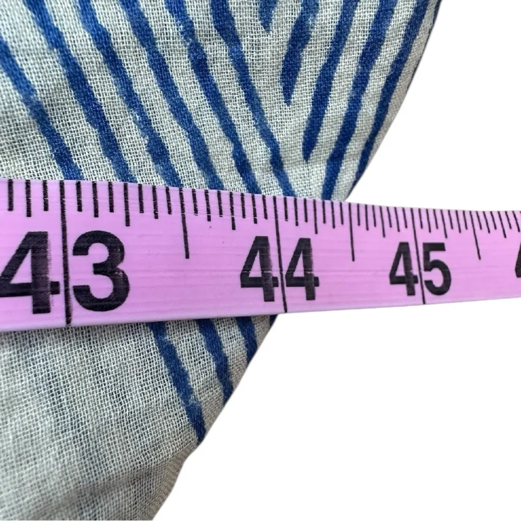 Alix of Bohemia Blue 'Saranna' 100% Cotton Maxi Dress Size S - Image 6