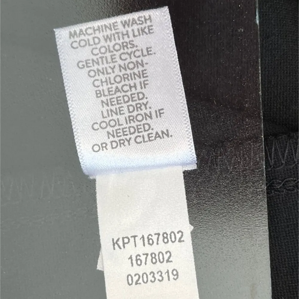 J.Jill Womens XS Petite Ponte Slim Leg Pants Black 8a - Image 4