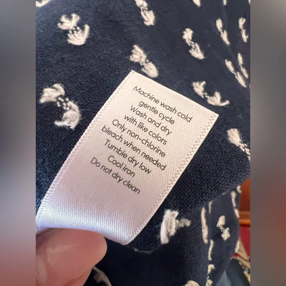 Athleta Linen Wide Leg Spaghetti Strap V-Neck Jumpsuit Size 4 - Image 14