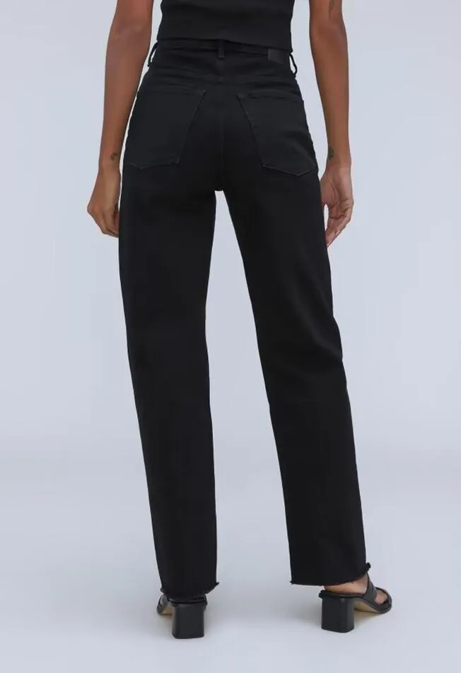 Everlane The Way-High Jean in Coal Black 24 Tall NWT - Image 10