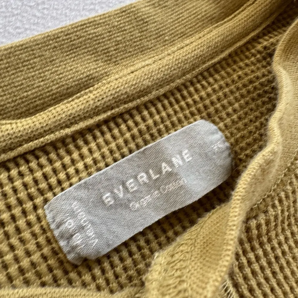 Everlane Waffle Knit Top Sz XS 047-C - Image 4