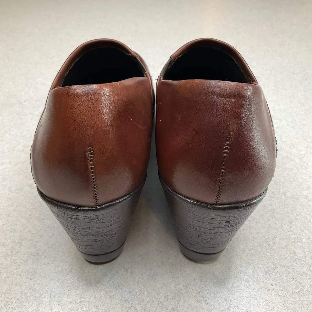 Dansko Rosaline‎ Wedge Heel 37 Chestnut Brown - Image 5