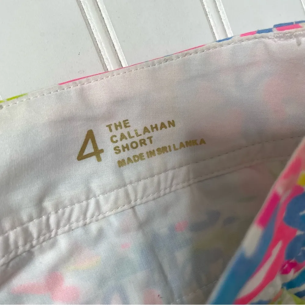 Lilly Pulitzer Callahan Short in Lovers Coral Reef Sz 4/161 - Image 7