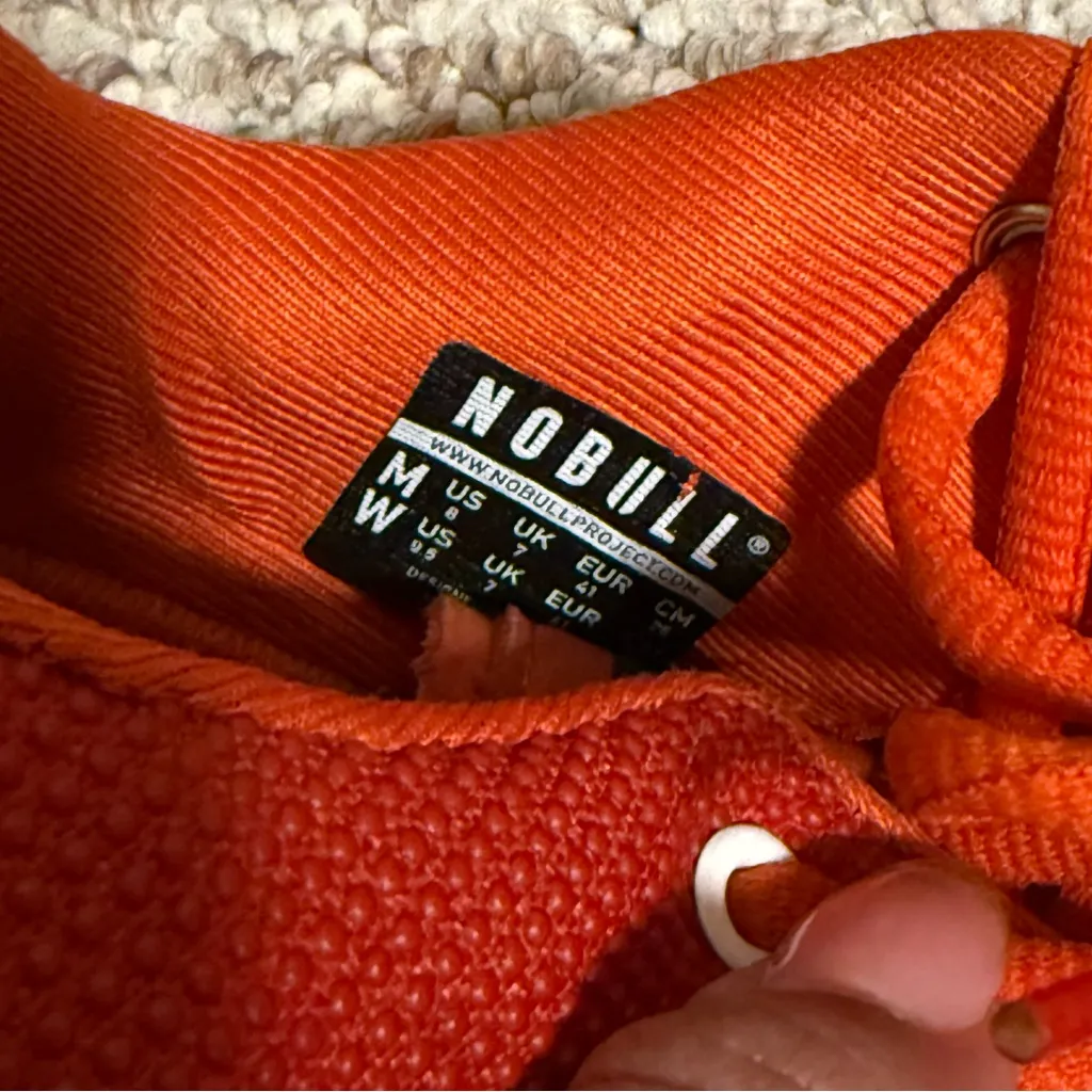 No Bull Nobull Trainers Performance Sneakers Orange Burnt Red- Size 9.5 (women) - Image 9