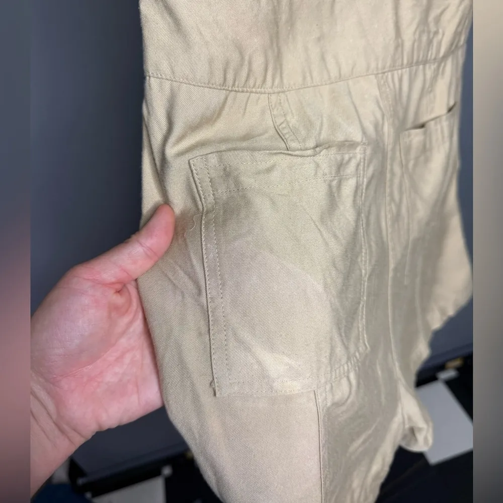 Jason Wu  Tan Belted Romper - Image 6