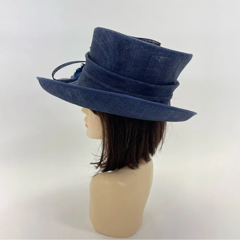 Lily & Taylor Paris Hat Blue - Image 4