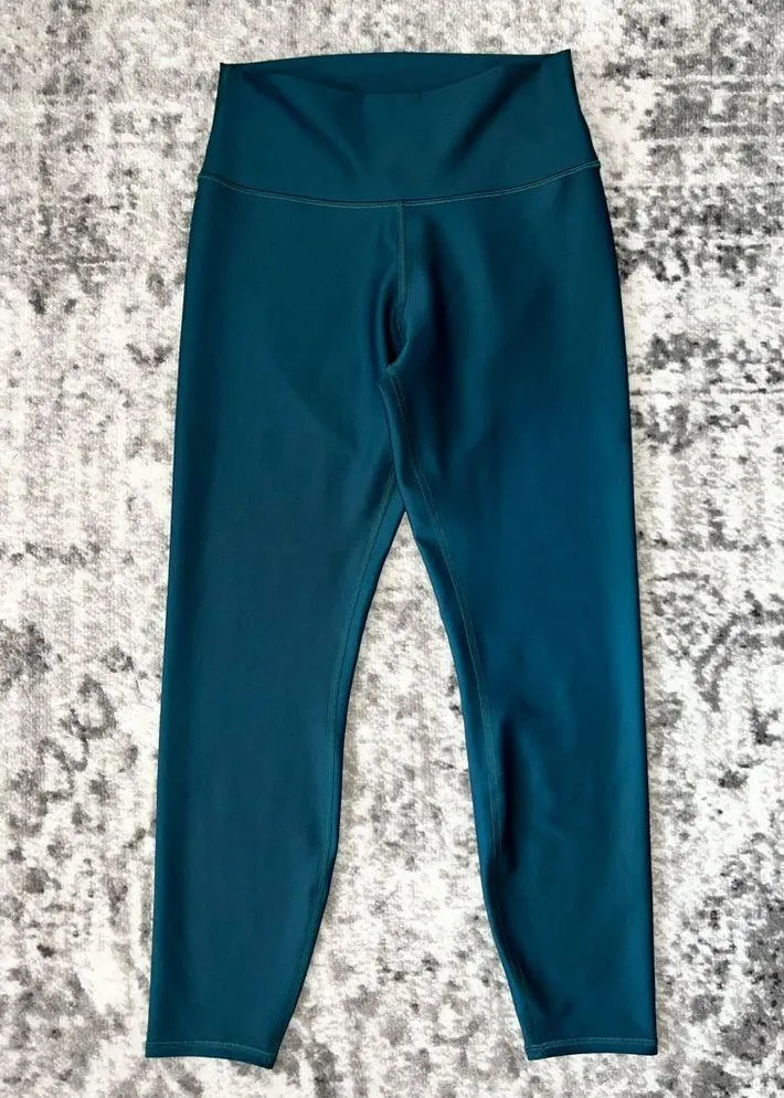 High-Waist Airlift Legging in Galactic Teal - Image 2