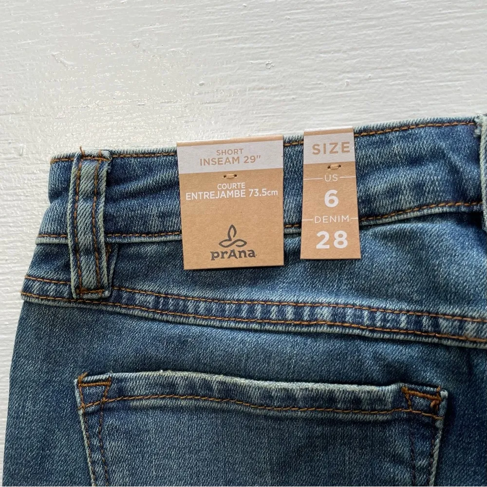 New  Sienna Skinny Jeans Stretch Denim True Blue Size 6 Short Inseam - Image 12