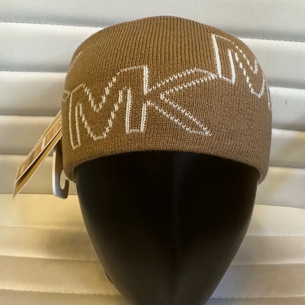 Michael Kors  Reversible Earband Headband Logo Earmuffs Hat Monogram NEW - Image 2