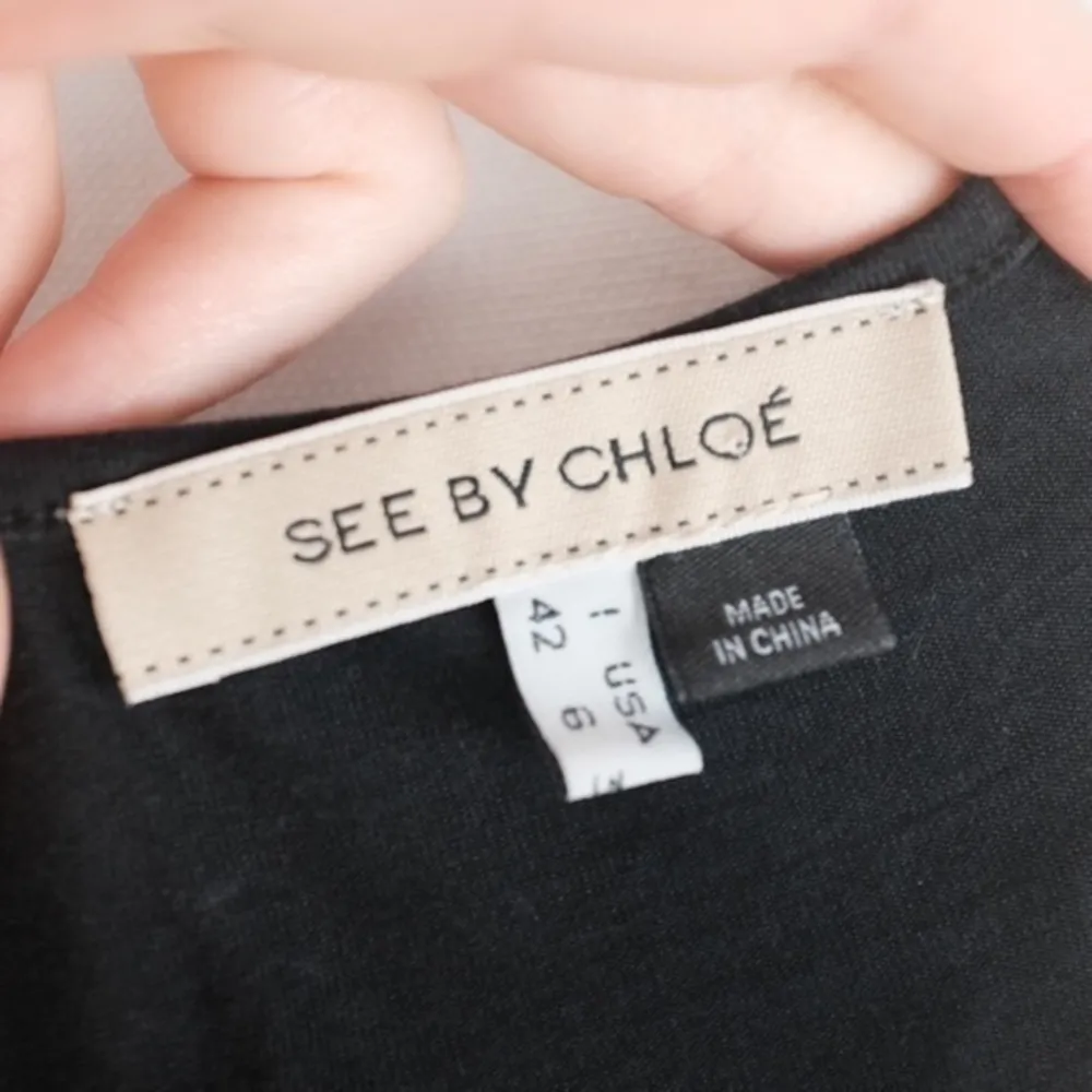 See By Chloe • Black Casual Pockets Dress - Image 33