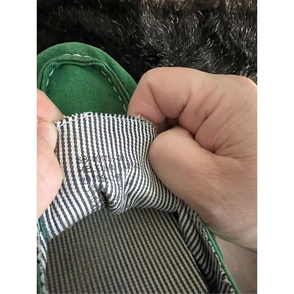 Olukai Women's Heleuma Canvas Comfort Shoes Kelly Green Size 10 - Image 5