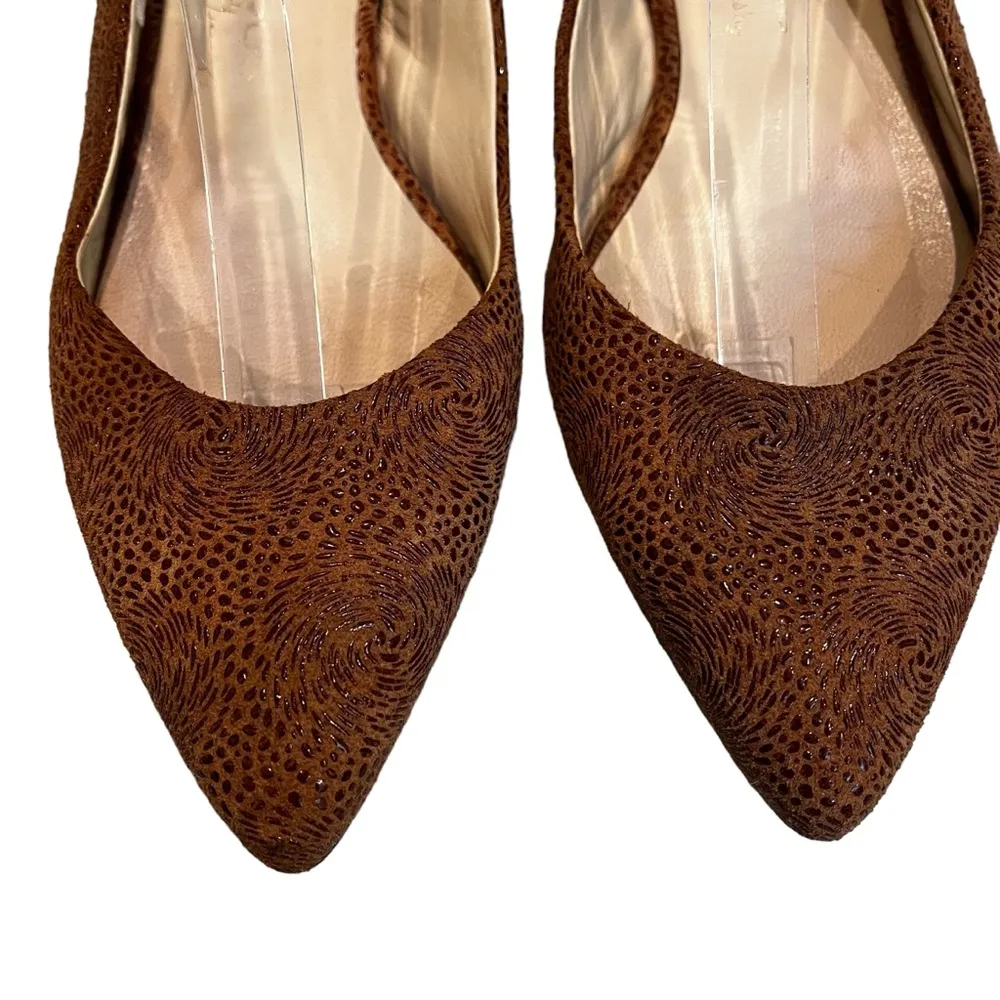 Anthropologie Marchez Vous Slingback Flats, Sz 8 - Image 8