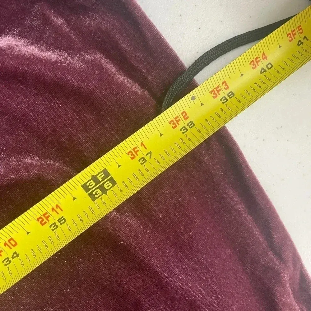 TERRA SKY Crushed‎ Velvet Purple Dress NWT 1X 16/18 0103 - Image 11