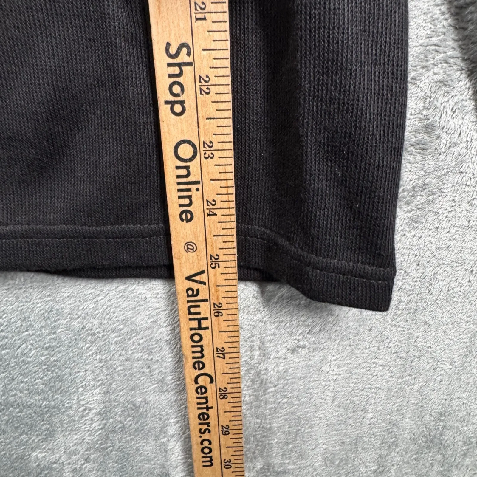 Onque Casuals Cardigan XL Christmas Cardigan Black Rhinestone Joy Peace Love VTG - Image 8