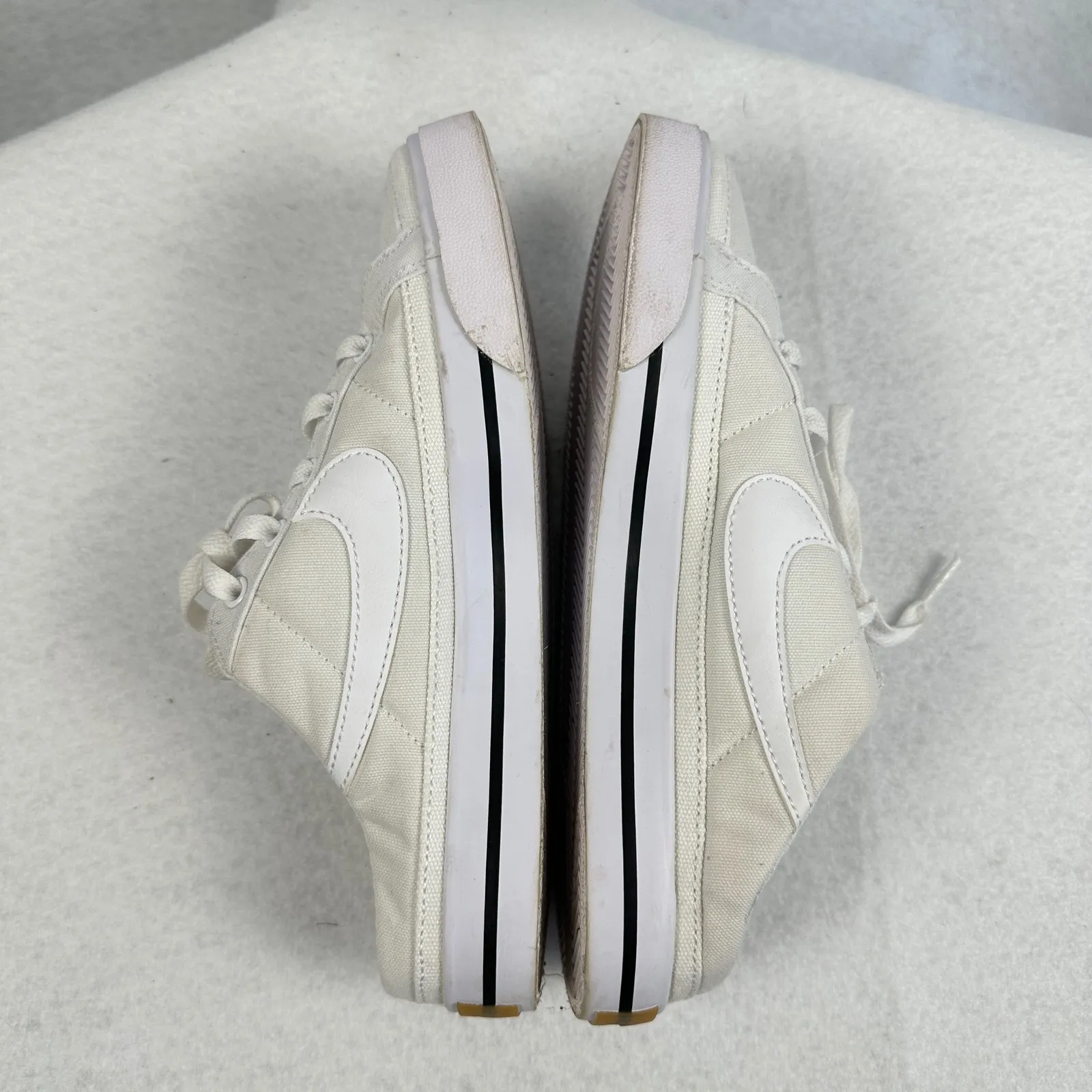 Nike Court Royale 2 Low Mules Canvas White Sneakers Shoes Women US 7.5‎ EU 38.5 - Image 10