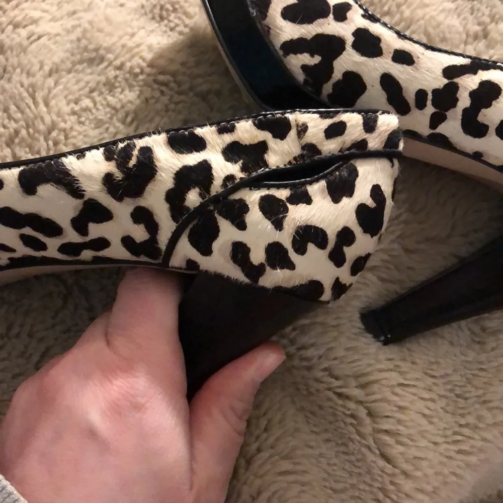 WHBM Dalmatian Print Heels - Image 3