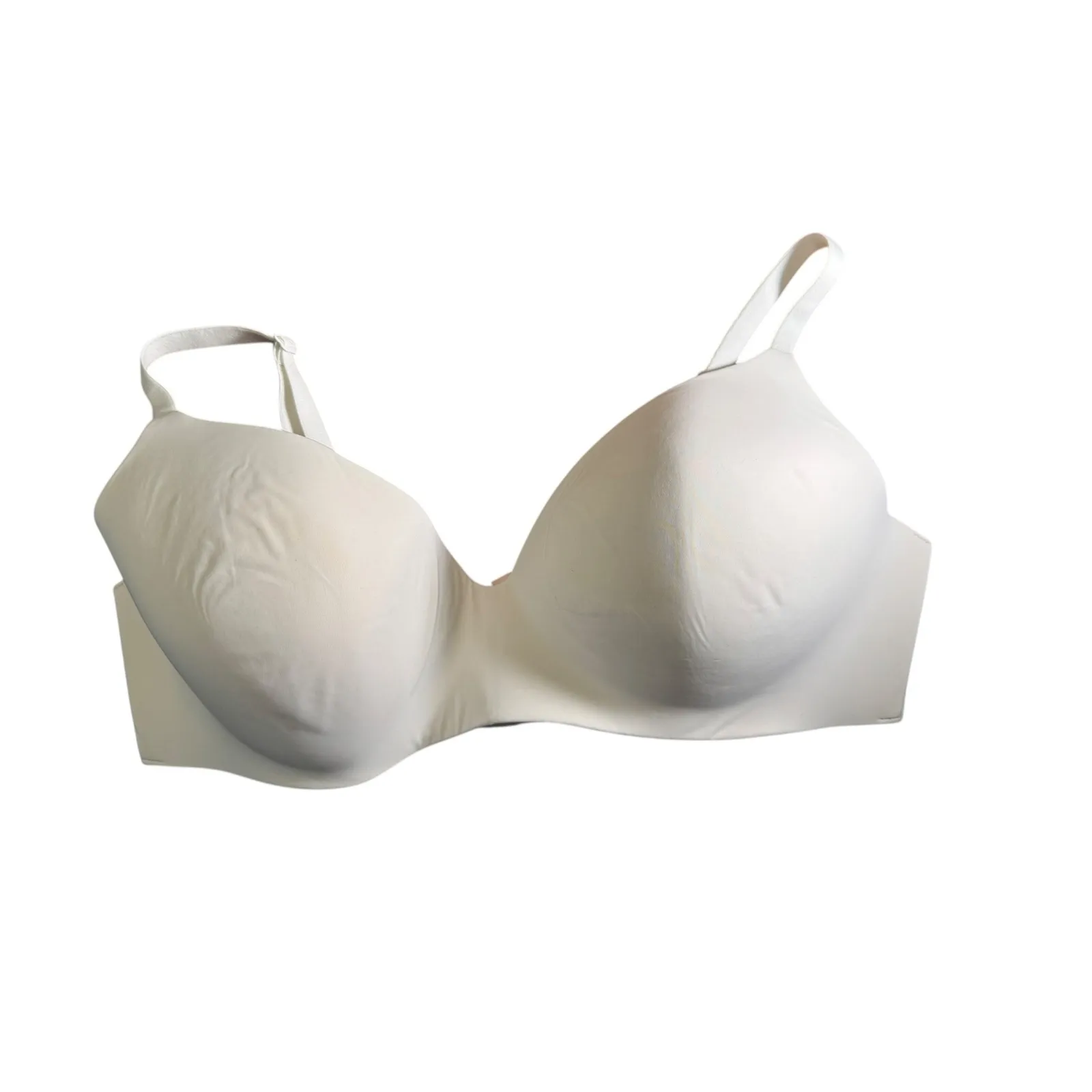 Victorias Secret 40D White TShirt Lightly Lined Wireless Bra Double Effet Second - Image 10