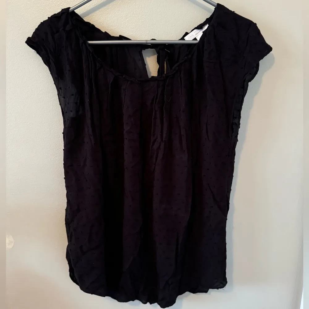 💣LC Lauren Conrad Black Blouse💣 ~med - Image 5