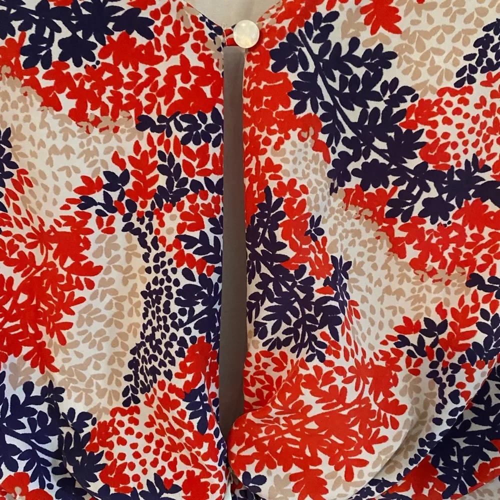 Jessica Simpson Red, White, & Blue Long Sleeve Dress size 6 - Image 7