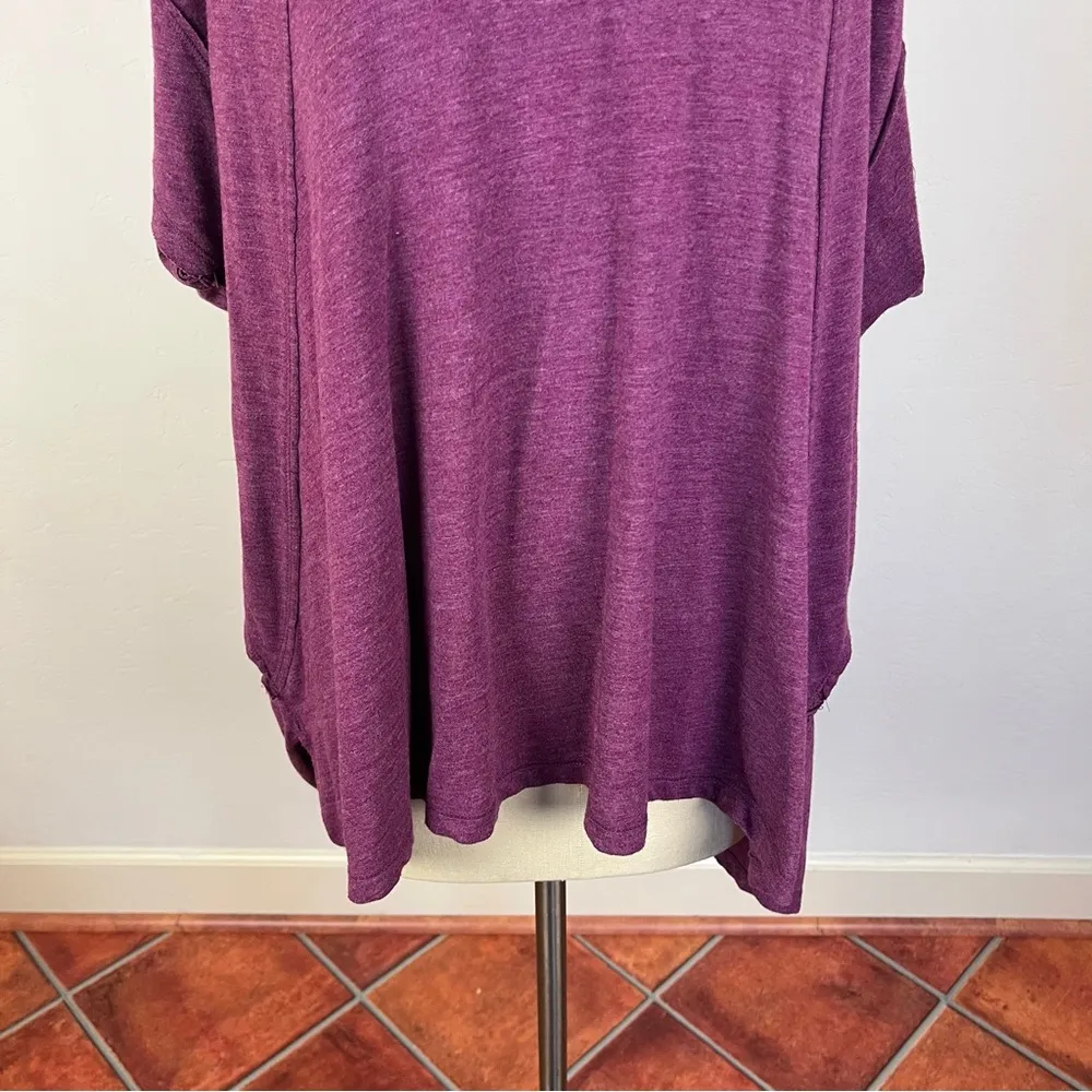 Free People Movement Plum Oversize V Neck Tunic - Image 5