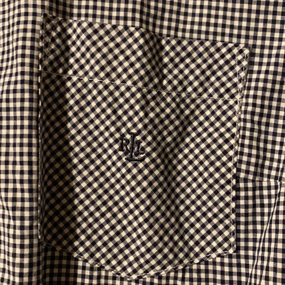 Vintage 90s Lauren  check tie up sleeveless button blouse, size 12 - Image 5