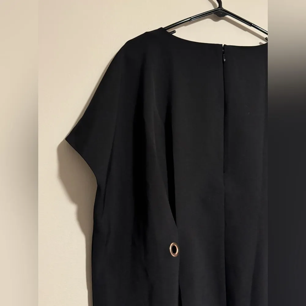 NWT Lane Bryant Black Blouse with Gold Circle Accents size 18/20 - Image 6