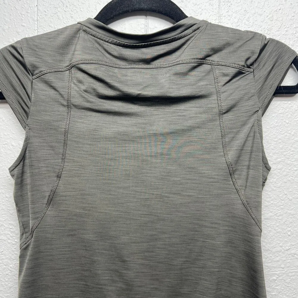 REI Activewear Outdoor Hiking Workout Lightweight Fitness Gym Training Top XXS Gray - Image 6