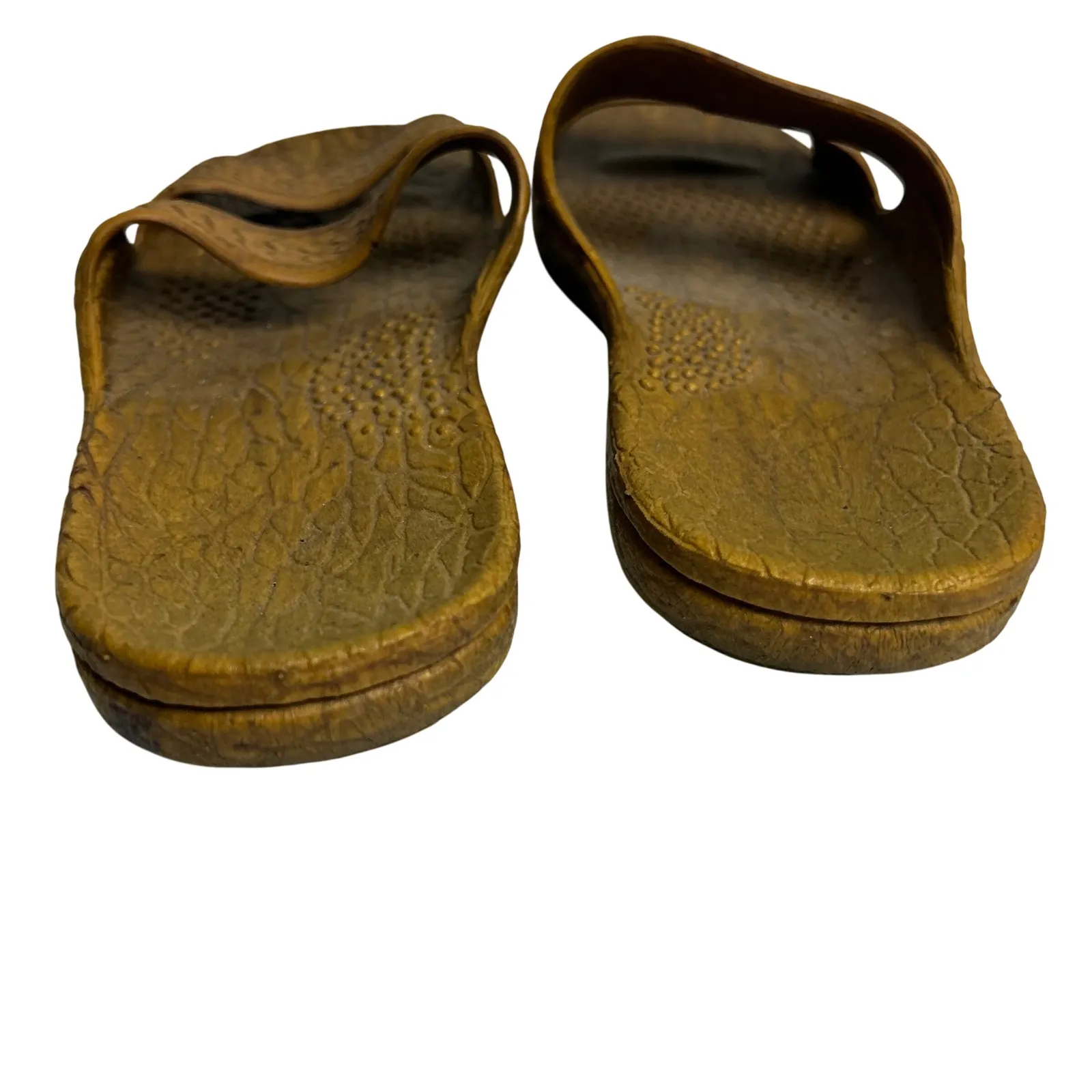 Pali Hawaii Classic Jesus Sandal  Textured Slides Size 10 women Casual - Image 4