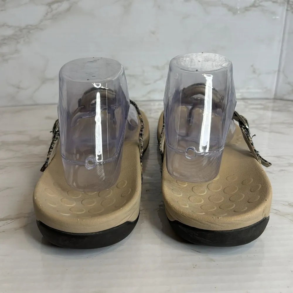 Vionic Karina Slip On Leather Slide Sandals Womens Size 10 - Image 5