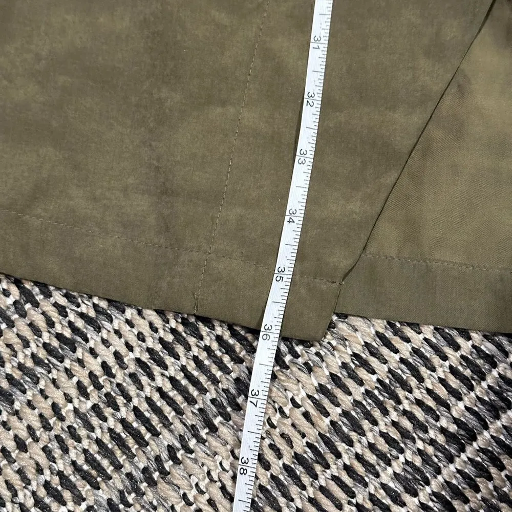 BKE Green Flyaway Lightweight Oversized Jacket Size Large - Image 8