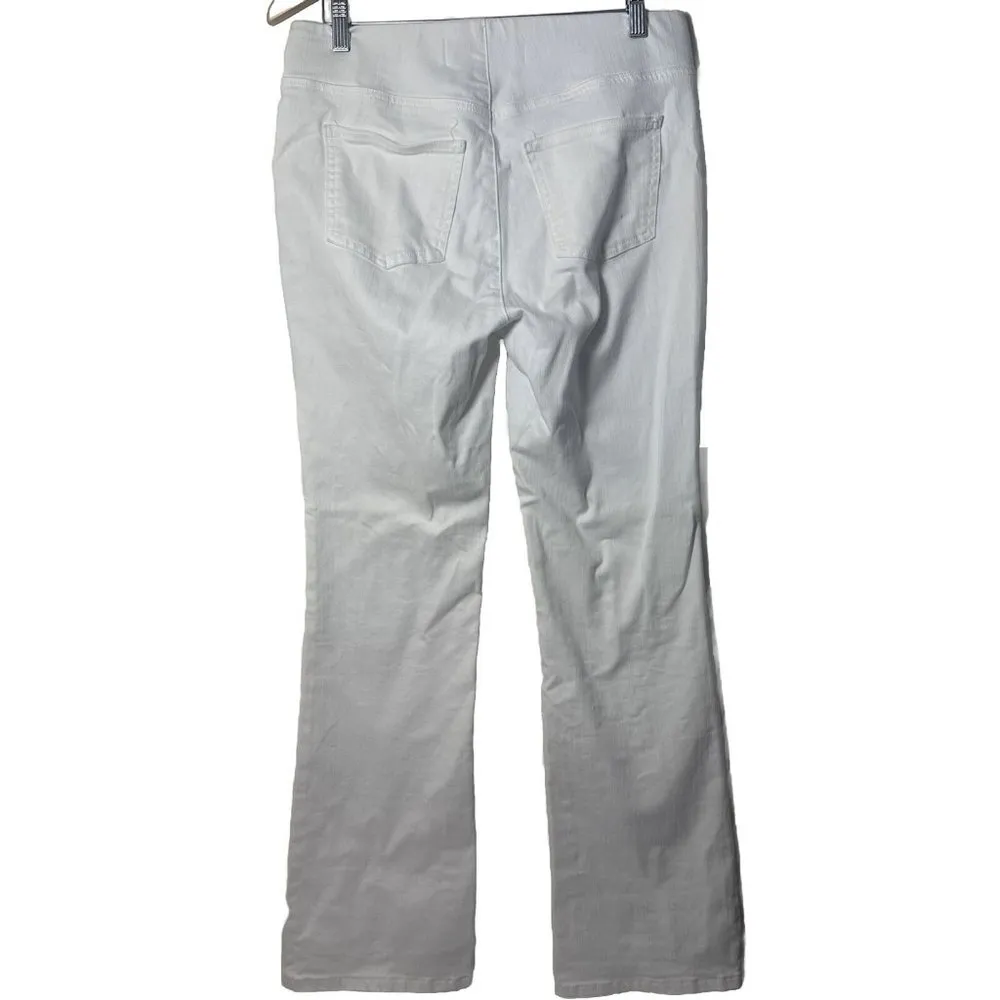 Soft Surroundings Pants Womens Small Ultimate Pull On Bootcut Jeans Denim - Image 2